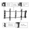 GDMEPMU TV Wall BracketTV Mount Stainless Steel TV Mount Low Profile TV Wall Mount Bracket Universal Fixed Wall Fits Most 32 to 100 Inch Flat Panel LCD TV view 3