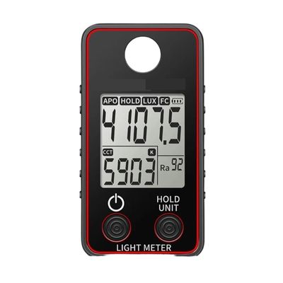 UV Meter, Color Temperature Tester Illuminance Meter 0.5-300000LUX LED Illumination Test Meter Photographic Luminance Measuring Device(SK-8201)