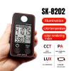 UV Meter, Color Temperature Tester Illuminance Meter 0.5-300000LUX LED Illumination Test Meter Photographic Luminance Measuring Device(SK-8201) view 3