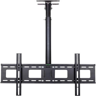 GDMEPMU TV Stand TV Unit, TV Ceiling Mount Bracket, 40-70 Inch Full Motion Movement Flat/Curved Screen Bracket, Holds Up to 45kg, Telescopic Height Adjustment TV Mount TV Stand