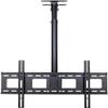 GDMEPMU TV Stand TV Unit, TV Ceiling Mount Bracket, 40-70 Inch Full Motion Movement Flat/Curved Screen Bracket, Holds Up to 45kg, Telescopic Height Adjustment TV Mount TV Stand view 1