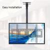 GDMEPMU TV Stand TV Unit, TV Ceiling Mount Bracket, 40-70 Inch Full Motion Movement Flat/Curved Screen Bracket, Holds Up to 45kg, Telescopic Height Adjustment TV Mount TV Stand view 3