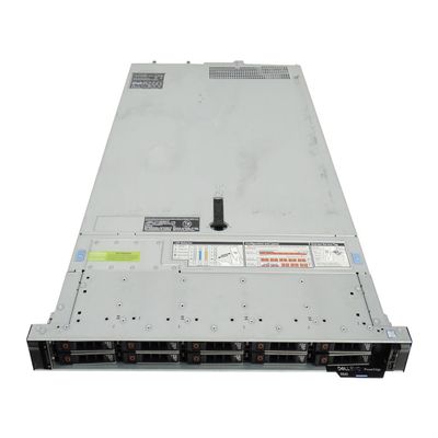 Dell EMC PowerEdge R640 10x SFF, 2X Xeon Silver 4114 2.2GHz 10-Core CPU, 32GB Memory, PERC H730, 2X Trays, Dual 25GbE SFP28, Rails (Renewed)