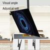 WQPMRMG TV Stand TV Unit, Ceiling Mount for Most 42-70 Inch TV LCD, with Tilt Swivel TV Stand, Max VESA 600x400mm TV Mount TV Stand view 3
