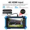 Multifunctional 8K H.265 IP Camera Tester 8MP AHD CVI TVI CVBS 5.4 inch CCTV Tester HDMI & VGA Input DC12V POE Output New Protective Interface Silicone Plugs (IPC-5100 Plus) view 2