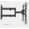 WQPMRMG TV Stand Mount Wall Mounted TV Mounting Rack Home Living Room Telescopic Rotating Folding TVs Rack Office Conference Room LCD Display Bracket''32-55''inch TV Base Stand view 4