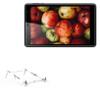 BoxWave Stand and Mount Compatible with Hot Pepper Arbol - Pocket Aluminum Stand 3-in-1, Portable Multi Angle Viewing Riser - Metallic Silver view 1