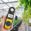UV Meter, HP-881E Luxmeter Lumen Meter Handheld Light Calibrator with 270 Rotatable Detector, Measuring Range 0.1~300,000Lux view 4