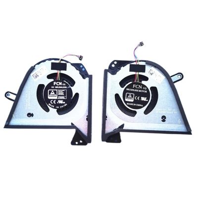 12V Computer Cooler Cooling Fans for G15 GA503 GA503Q Radiator CPU GPU Graphics Card Fan FN22 FN23 GU603H Fans(Pair Fan)