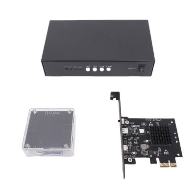 Dpofirs DMA Fuser, Lossless Transfer 144Hz Direct Memory Access Card HD Image Quality Kmbox Controller for Bank Data Center