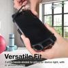 BoxWave Holster Compatible with Lenovo S60 - ActiveStretch Sport Armband, Adjustable Armband for Workout and Running - Jet Black view 4