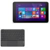 BoxWave Keyboard Compatible with Ematic Tablet (8.9 in) - SlimKeys Bluetooth Keyboard with Trackpad, Portable Slim TouchPad - Jet Black view 1