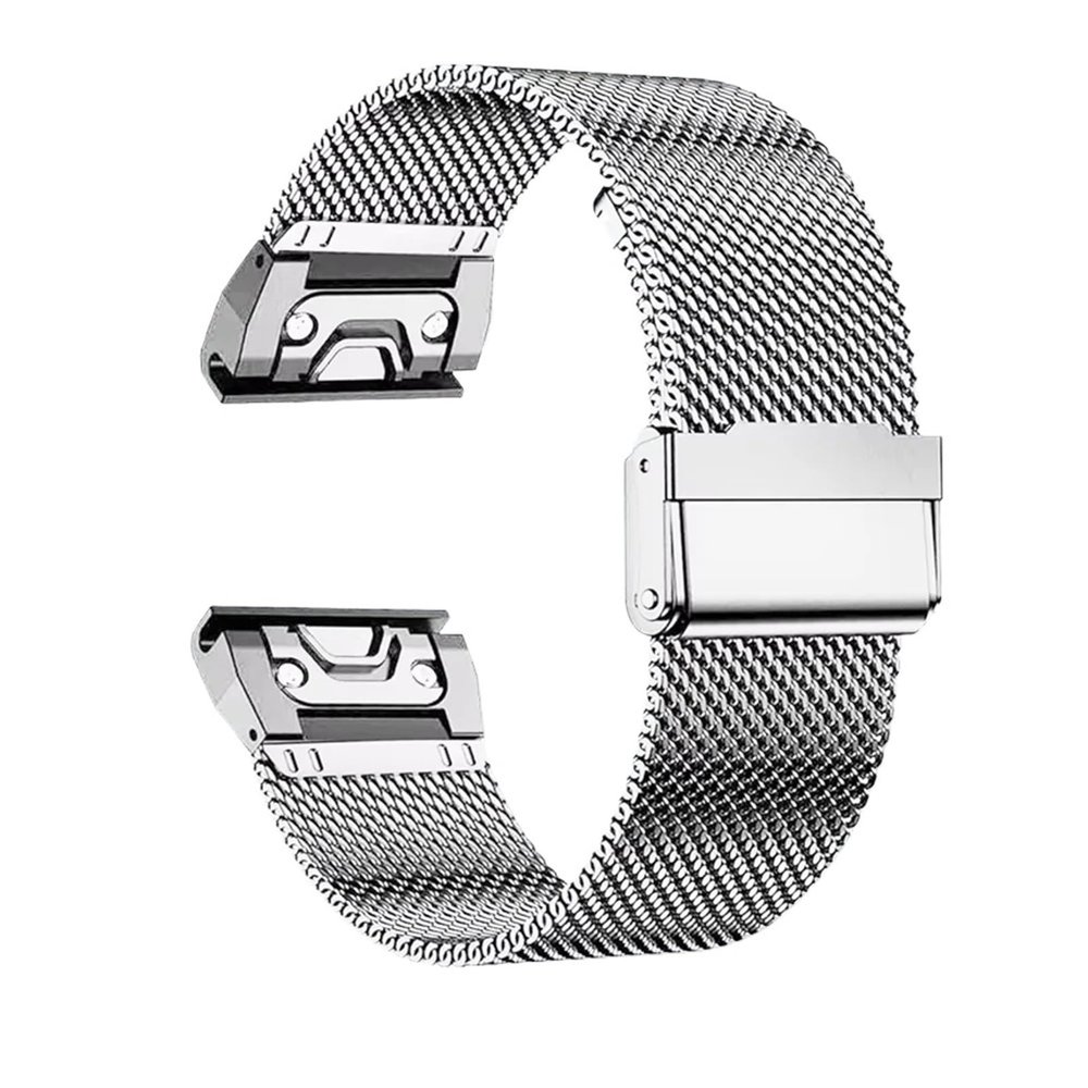 1.0 Mesh Stainless Steel Band for Smart Watch Replacement Strap 20mm 22mm 26mm Metal Wristband Bracelet Belt Accessories Watchbands