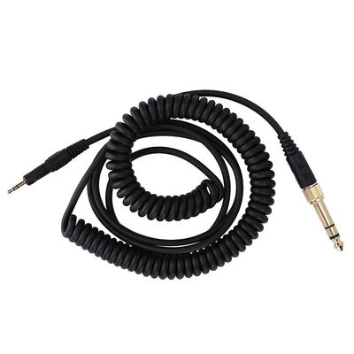 Yunir 6.5 to 3.5mm Earphone Cable,160CM Audio Cord for ATh M50x M40x M70x, Tin Plated Copper Core with Nickle Plated Plug, Transmission, Compatible with Iron Triangle Headphones