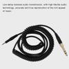 Yunir 6.5 to 3.5mm Earphone Cable,160CM Audio Cord for ATh M50x M40x M70x, Tin Plated Copper Core with Nickle Plated Plug, Transmission, Compatible with Iron Triangle Headphones view 4