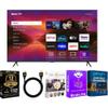 Roku 55-Inch Plus Series 4K QLED Mini-LED Smart TV, Dolby Vision & Atmos, HDR Plus, Bluetooth, Wi-Fi, 60Hz, Voice Control, Streaming Bundle with UAX HDMI Cable & 12-Month CPS Protection Plan view 1