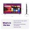 Roku 55-Inch Plus Series 4K QLED Mini-LED Smart TV, Dolby Vision & Atmos, HDR Plus, Bluetooth, Wi-Fi, 60Hz, Voice Control, Streaming Bundle with UAX HDMI Cable & 12-Month CPS Protection Plan view 2
