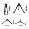 EIMSOAH Tabletop Tripod, Aluminum Alloy Angle Height Adjustable Desktop Tripod, with 1/4 Inch Screw, for DSLR Camera Camcorder Projector view 4