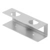 Pilipane Under Desk Laptop Mount Holder Space Saving No Scratch Hard Carbon Steel Under Desk Shelf for Keyboard with Screws view 3