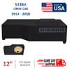 12" Single Sealed sub Box, fits 14-18 Sierra Crew-cab Speaker Box subwoofer Enclosure Stereo car Audio Home Audio view 2