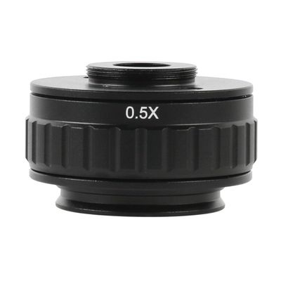 Lab Microscope Slides 0.35X 0.5X C Mount Adapter Adjustable Camera Installation C Mount Adapter Stereo Microscope Microscope Parts(0.5X)