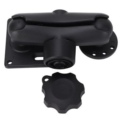 EVTSCAN 1.5in Double Ball Mount Anti Theft Aluminium Alloy Double Socket Arm Fish Finder Mount for C Size Ball