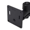 EVTSCAN 1.5in Double Ball Mount Anti Theft Aluminium Alloy Double Socket Arm Fish Finder Mount for C Size Ball view 3