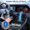Portable CD Player for Car with Bluetooth and USB Connection,USB External Universal Cars CD Player for Car Audio Systems/TV/MacBook pro/Laptops Desktops/Bluetooth Speaker with Plug and Play view 2