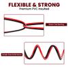 Mygatti 16/2 Gauge Speaker Wire 50FT, 16 AWG 2 Conductors OFC Pure Copper Electrical Red Black Cable for Car Speakers Stereo, Home Theater, Automotive Wire, Aluminum Foil Shield, Flexible Clear PVC view 3