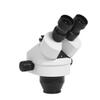 LJSM Lab Microscope Slides 3.5X-180X Industrial Simul-Focus Trinocular Microscope Head for Cell Phone SMD PCB Soldering Repair Zoom Stereo Microscope Head Microscope Parts(7-45X Black) view 3