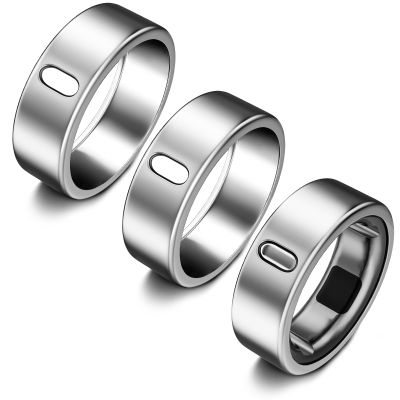 3 Pack Cover Compatible with Oura Ring Gen 4/Oura Ring Gen 3 Horizon/Heritage, Surport Charging with Cover on, Anti-Scratch TPU Protector for Men Women (Silver*3, Size 9)