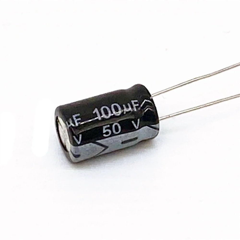 1000PCS HIGT Quality 50V100UF 8 * 12mm 100UF 50V 8 * 12 Electrolytic Capacitor