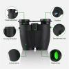 12x25 HD Binoculars, Portable Powerful Binocular Telescope for Outdoor Activities Camping Hiking for Outdoor Camping Travel Adults view 2