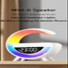 CTJWANRU G-Shape Multifunctional LED Desk Lamp with Bluetooth Speaker, Wireless Charger, Alarm Clock & White Noise Sleep Sounds view 4
