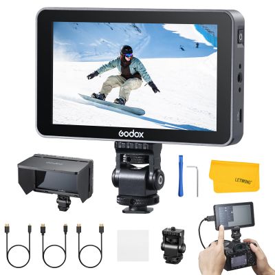 GODOX GM6S Pro Ultra Bright Camera Monitor 5.5" Touchscreen 4K HDMI Monitor