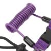 Diving Hook Rope Stainless Steel Flexible Anti Lost Diving Camera Rope Spring Coil Reef Hook for Scuba Diving Underwater Photography Diving Equipment Accessories (Purple) view 3