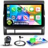 4G+128G Android 15 Car Stereo for Toyota Tacoma 2005-2013, Wireless CarPlay Android Auto, 9 Incell HD Touch Screen Car Stereo with GPS, WiFi, Bluetooth 5.0, FM, 32 EQ, SWC, Backup Camera view 1