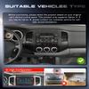 4G+128G Android 15 Car Stereo for Toyota Tacoma 2005-2013, Wireless CarPlay Android Auto, 9 Incell HD Touch Screen Car Stereo with GPS, WiFi, Bluetooth 5.0, FM, 32 EQ, SWC, Backup Camera view 3