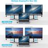 Docking Station for Laptop, 10 in 1 USB C Adapter Docking Station with 4K HDMI & VGA, 3 x USB 3.0, Gigabit Ethernet RJ45 LAN, USB C PD, SD/TF Card Reader, 3.5mm Audio/Mic (5) view 4