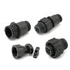 RZQUAL 1/5/20/50 Sets 4P/9P/14Pin AMP/TE Type SMEMA SMT Equipment Signal Connector Aviation Plug 182645 182919 182647 182649 206043(9p Male Female Set,1 Set) view 3