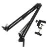 1pc Microscope Video Camera Webcam Desktop Arm Stand Adjustable Boom Table Working Hanger Cantilever Stand Holder 1/4 6mm 40Ring(B 51CM) view 1
