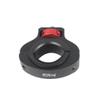 BGNing Aluminum Bicycle Handlebar Mount 1/4'' Screw Adapter Handlebar Clip Holder Clamp Compatible with ONE R/X2/13/MAX/Action4 Action/OSMO 360 Camera Accessories (Black red-) view 1
