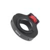 BGNing Aluminum Bicycle Handlebar Mount 1/4'' Screw Adapter Handlebar Clip Holder Clamp Compatible with ONE R/X2/13/MAX/Action4 Action/OSMO 360 Camera Accessories (Black red-) view 2