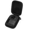 GEEKRIA Carrying Case for Osmo 360, Portable Compact Storage Bag Compatible with DJI Osmo 360 Protective Case, Travel Storage Case with Wrist Strap, Action Camera Accessories (Black) view 1