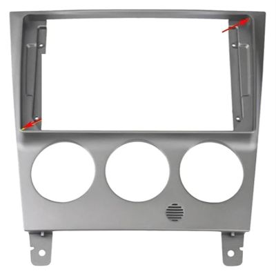 Car Radio Fascia Compatible for Subaru Impreza WRX 2002 2003 2004 2005 2006 2007 Dash Panel Mount Frame Kit(Fascia and Cable)(Fascia)