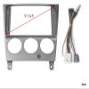 Car Radio Fascia Compatible for Subaru Impreza WRX 2002 2003 2004 2005 2006 2007 Dash Panel Mount Frame Kit(Fascia and Cable)(Fascia) view 2