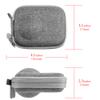 Geekria Carrying Case for Osmo 360, Portable Compact Storage Bag Compatible with DJI Osmo 360 Protective Case, Travel Storage Case with Wrist Strap, Action Camera Accessories (Light Grey) view 2