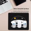 Flat Earth Mouse Pad 8.6 x 7 inch, Mousepad for Laptop Gaming, Computer Mouse Mat Stitched Edge Non-Slip Rubber Base, Home Office Decor Desk Accessories view 2