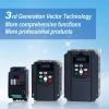 11KW7.5KW 380V Solar Inverter Input and 3 Phase Output Frequency Converter Adjustable Speed VFD for Water Pump Motor(Solar 7.5kw 10HP) view 3