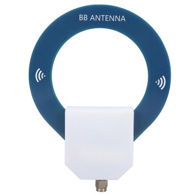 Fafeicy Mini Loop Shortwave Antenna Portable SW Loop Antenna with 9.9kHz-181MHz Frequency Range Directional Reception for Malachite HAM Radio TEF6686